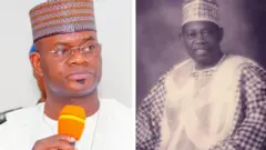 Aworan Gomina Yahaya Bello ati MKO Abiola