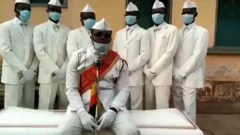 Ghana pallbearers