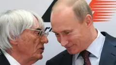 Bernie Ecclestone has described Vladimir Putin as a "first-class person"