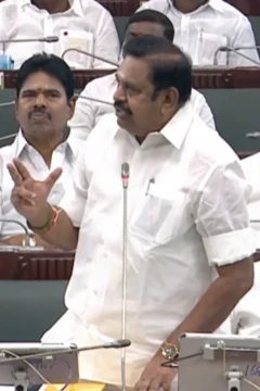 அதிமுக பொதுச்செயலாளர் எடப்பாடி பழனிசாமி 