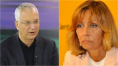 Dragan Sutanovac i Jelena Milić