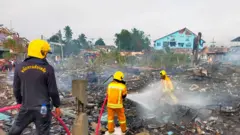 ပေါက်ကွဲမှုအပြီး အခြေအနေ 