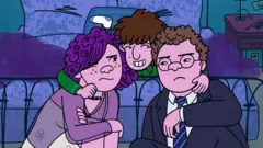 Cena da série 'Long Story Short'