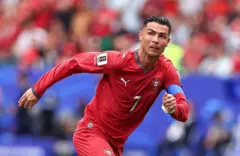 Cristiano Ronaldo durante uno de los partidos de Portugal en el Mundial 2026