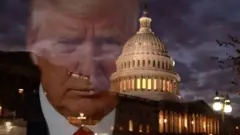 트럼프 대통령과 백악관