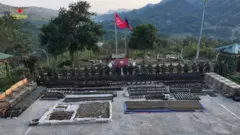 ပလက်ဝအခြေစိုက်စစ်တပ်စခန်းကို အေအေသိမ်းပိုက်ခဲ့စဉ်က ထုတ်ပြန်လာခဲ့တဲ့ပုံ