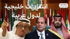انتقادات خليجية إلى دول عربية بسبب مواقفها من الحرب مع إيران
