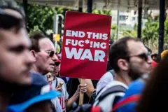 Антивоенный протест в Израиле, 17 августа 2025