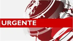 banner de urgente da BBC