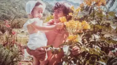 Sara Jaramillo y su padre, Pompilio Jaramillo