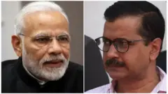मोदी, केजरीवाल