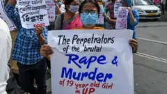 කොල්කටා හි ද උද්ඝෝෂණ පැවැත්විණි