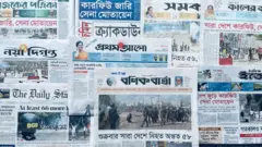 শনিবার প্রকাশিত ঢাকার সংবাদপত্রগুলোর প্রথম পাতা