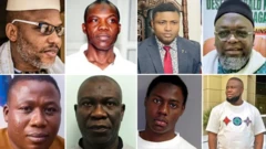 Aworan awọn eeyan ọmọ Naijiria ti ọwọ tẹ loke okun