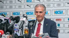 The new coach is under pressure to deliver after successive poor showings at the world cup