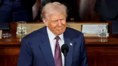 டொனால்ட் டிரம்ப, அமெரிக்க நாடாளுமன்ற உரை 