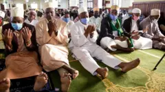 Waumini wakiwa katika swala ya Eid