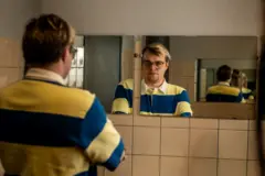 Pavel Talankin tại Liên hoan Phim Chính trị Quốc tế ở Carcassonne, tây nam France, vào ngày 17/1/2026. (Ảnh: Felice Rosa / Hans Lucas / AFP qua Getty Images)