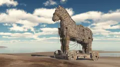 Truva Atı'nın animasyonu.