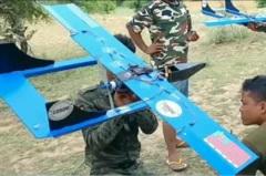 ဗုံးကြဲရာမှာ သုံးခဲ့တဲ့ ဒရုန်းတစ်စင်း