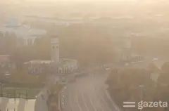 Тошкент шаҳри марказидаги ҳаво ифлосланиши 2025 йил 22 ноябр куни