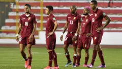 Jugadores de la selección venezolana de fútbol.