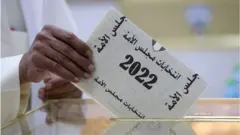 ورقة اقتراع في الانتخابات التكميلية الكويتية