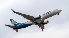 Avião da WestJet
