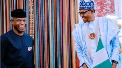 Aarẹ Buhari ati igbakeji rẹ
