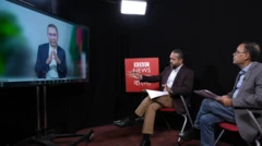 তারেক রহমানের সাক্ষাৎকার নিয়েছেন বিবিসি বাংলার সম্পাদক মীর সাব্বির ও সিনিয়র সাংবাদিক কাদির কল্লোল