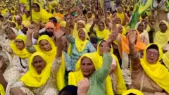 Farmers protest
