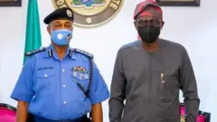 IGP Usman Alkali Baba ati Gomina Babajide Sanwo-Olu