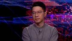 羅冠聰接受BBC的HARDtalk節目採訪