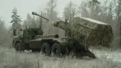 Ukraine iriko irakehanirwa n'ibisasu vya muzinga 