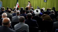 آیت‌الله خامنه‌ای و نمایندگان مجلس