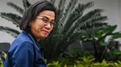 Menteri Keuangan (Menkeu) Sri Mulyani Indrawati 