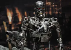 Un robot utilizado durante la película Terminator.