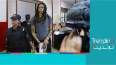 نجمة كرة السلة الأمريكية بريتني غراينر