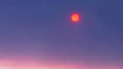 Небо в цветах пожара