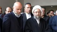 اکبر طبری گفته در منزل صادق لاریجانی در آمل در شمال ایران بازداشت شده است