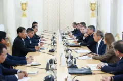 စစ်ကောင်စီနိုင်ငံခြားရေးဝန်ကြီးနဲ့ရုရှားနိုင်ငံခြားရေးဝန်ကြီး တို့တွေ့ဆုံမှု