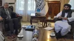 افغانستان میں انڈین وفد