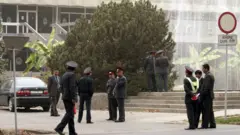 Пойтахт Душанбедаги милиция ходимлари