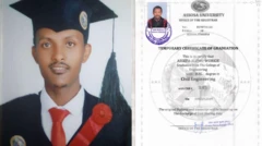 Asaffaa Alamuu waggaa sadii dura Yunivarsiitii Asoosaa irraa eebbifam