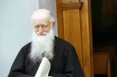 Retrato de José Kentenich feito durante seu exílio nos Estados Unidos