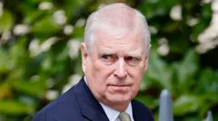 Nekdanji britanski princ Andrew Mountbatten Windsor.