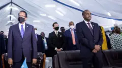 ፕሬዝደንት ሞሐመድ ፈርማጆ እና ጠቅላይ ሚኒስትር ሁሴን ሮብሌ