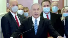 Benjamin Netanyahu niwe mushikiranganji wa mbere arengukishijwe mu butungane akiri mu mabanga
