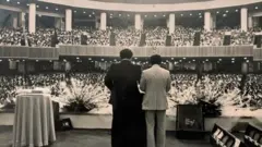 Dr. David Yonggi-Cho wit Dr.Marocco for im US church, King's Cathedral