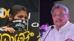 සන්ධ්‍යා එක්නැලිගොඩ සහ ගෝඨාභය රාජපක්ෂ